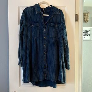 Free people denim dress